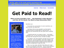 Tablet Screenshot of bookreviewprofits.com